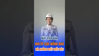 Mất tiền oan khi ép cọc móng nhà mà không biết điều này #bietthu #nhadep #fullhomes #xaynhatrongoi