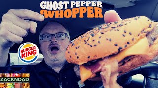 Burger King® LIMITED TIME Ghost Pepper Whopper | ZacknDad