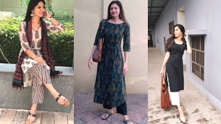 Office Wear Kurtis For Women's || Women's Office Wear Suit