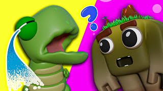 Hungry Dino Oliver & Toom-Toom | Vavaloo Kids Songs