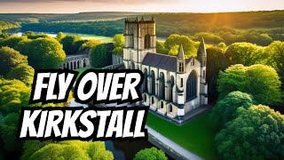 Kirkstall Abbey in 4K: Aerial Symphony of Architectural Beauty! 🚁✨ (SkyView Friday)