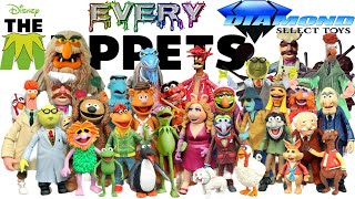 Every DST Diamond Select Disney Muppets Comparison List