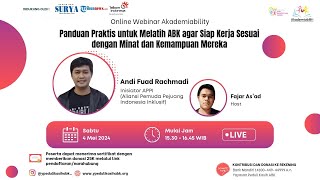 Andi Fuad Rachmadi : Panduan Praktis utk Melatih ABK agar Siap Kerja Sesuai dg Minat & Kemampuannya