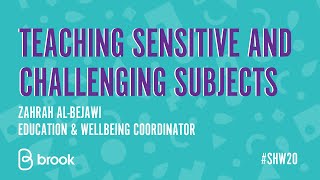 Teaching Sensitive and Challenging Subjects