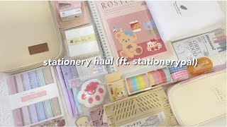 2022 huge stationery haul unboxing (ft. stationerypal)