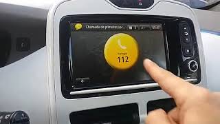 Como telefonar para o 112 através do carro (Renault)