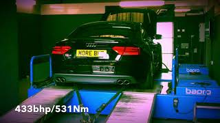 AUDI S5 3.0V6 SUPERCHARGED REMAP at MoreBHP Headquarters