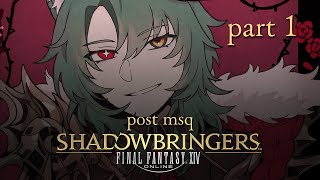 [FF14 - Post-Shadowbringers] 🌱Sprout's First - Playing up to 5.3🌱 Part 1