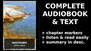 Nostromo (1/2) ❤️ By Joseph Conrad. FULL Audiobook