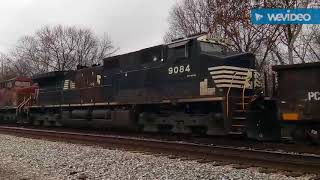 Ns 16T Dropping Off Cars At Attalla