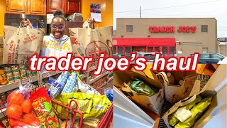 TRADER JOE'S HAUL | MY FIRST TIME AT TRADER JOE’S