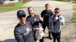 #MilestoneWellnessTeam Cleans up Trash at Local Park