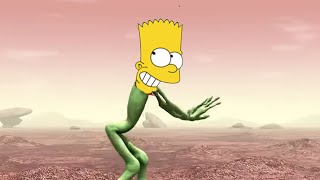 The Simpsons vs Dame tu Cosita dance Cover (MUSIC COVER)