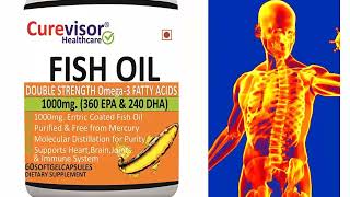 CUREVISOR FISH OIL | SOFTGEL  CAPSULE | Power full Supplement