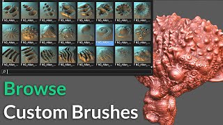 An Asset Browser for Sculpt Brushes? Blender Secrets