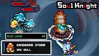 Upgrading Miner’s Sandworm Storm 110 Times - Soul Knight Rosemary Island