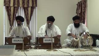 Kirtan by Hazuri Jatha - GNM Sikh Center, Bfld - 041617