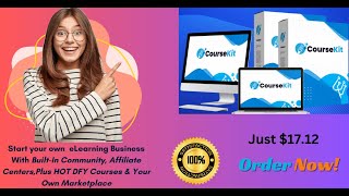 CourseKit Review & Bonuses - Your Own Profitable e-Learning Business