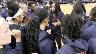 WATCH: Virginia women's hoops holds Pepsi Blue-White Scrimmage