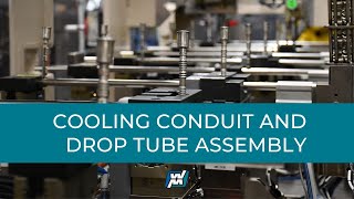 EV Cooling Conduit and Drop Tube Assembly