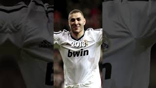 Benzema Over The Years🥲 #shorts #football