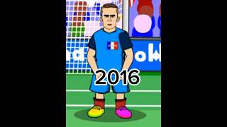 Evolution of Griezmann in 442oons#football #442oons #griezmann #antoinegriezmann