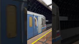 «Ока» отправляется со станции Рижская Бкл #youtube #metro #москва #shortsclip #транспорт