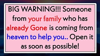 Someone from your family who has already Gone is coming from heaven ✝️ Jesus Says 💌#jesusmessage