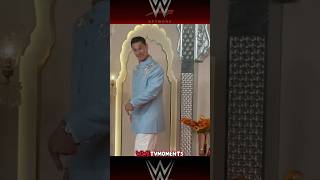 John Cena ARRIVES Anant Ambani & Radhika Merchant's wedding 🥰 #shorts 