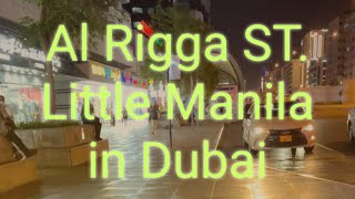 DUBAI Al RIGGA at night/ walking tour