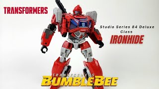 Transformers Studio Series 84 Deluxe Class IRONHIDE TRANSFORMERS BUMBLEBEE