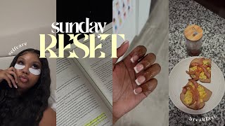 sunday reset vlog: getting out of a depressive mind, breakfast, cleaning, church + self-care