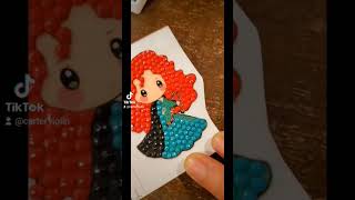 let's diamond paint Merida together! #diamondpainting #satisfying #relaxing #shorts #cute #sticker