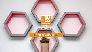 Hexagon Shelves