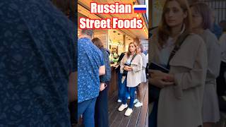 Russia street food in Moscow #shorts