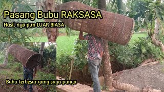 Tangkap ikan pake BUBU besar