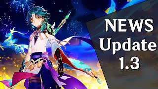 AGGIORNAMENTO 1.3 NEWS EVENTI -PERSONAGGIO 4 STELLE GRATIS + 10 TIRI FREE- GENSHIN IMPACT ITA