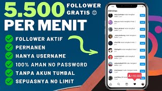 Tanpa Batas!✅ Cara Menambah Followers Instagram Gratis Super Terbaru