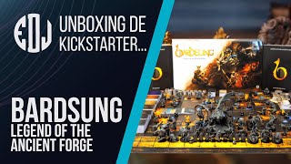 Abriendo... Bardsung - Unboxing de Kickstarter Bardsung (Y las críticas a Steamforged Games)