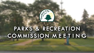 September 26, 2023 Parks and Recreation Commission Meeting