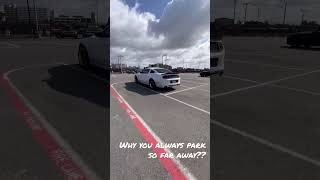 I live my life parked a 1/4 mile away #viral #car #mustang #mustangs