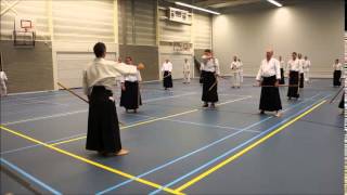 Aikido Techniques TAKN; Jo suburi nr. 1