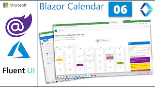 06 - Design the App UI with HTML, CSS and Fluent UI [Part 4] | Blazor WASM Outlook Calendar Full App