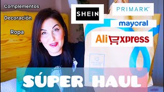 🛍️💸SUPER HAUL MARZO’23🛍️:PRIMARK SHEIN, ALIEXPRESS y mucho mas: decoracion, ropa, complementos!!!