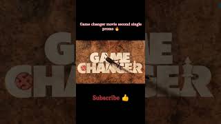 Game changer movie second single promo 🔥 #Ram Charan #Shankar