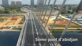 cote d'ivoire: état d'avancement du 5ème pont d'abidjan