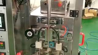 #Honey  round corner  stick packing machine working show from van-packing #