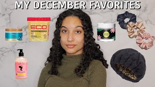 Current Curly Hair Favorites for the Month of December