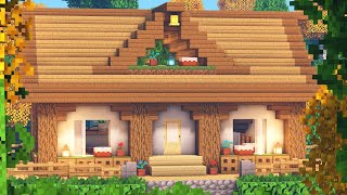 Minecraft 🌿 Aesthetic House Tutorial | Relaxing ASMR Build 🌸