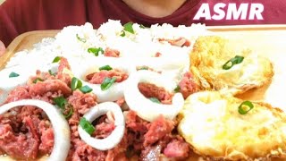 Filipino Breakfast (Cornedbeefsilog / Cornsilog) MUKBANG | ASMR (Eating Sounds)